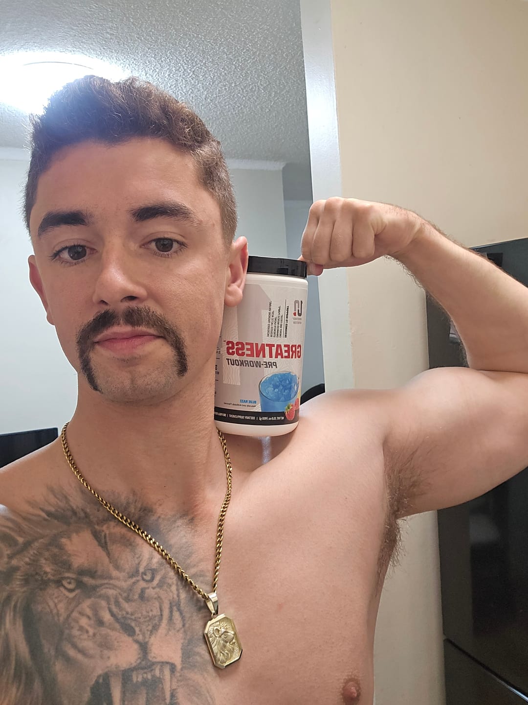 Customer photo review of GREATNESS | PRE-WORKOUT