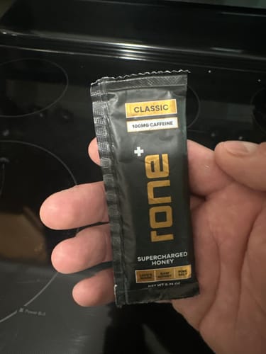 Customer photo review of 100mg Caffeine - Classic - SuperCharged Honey (20-Pack)