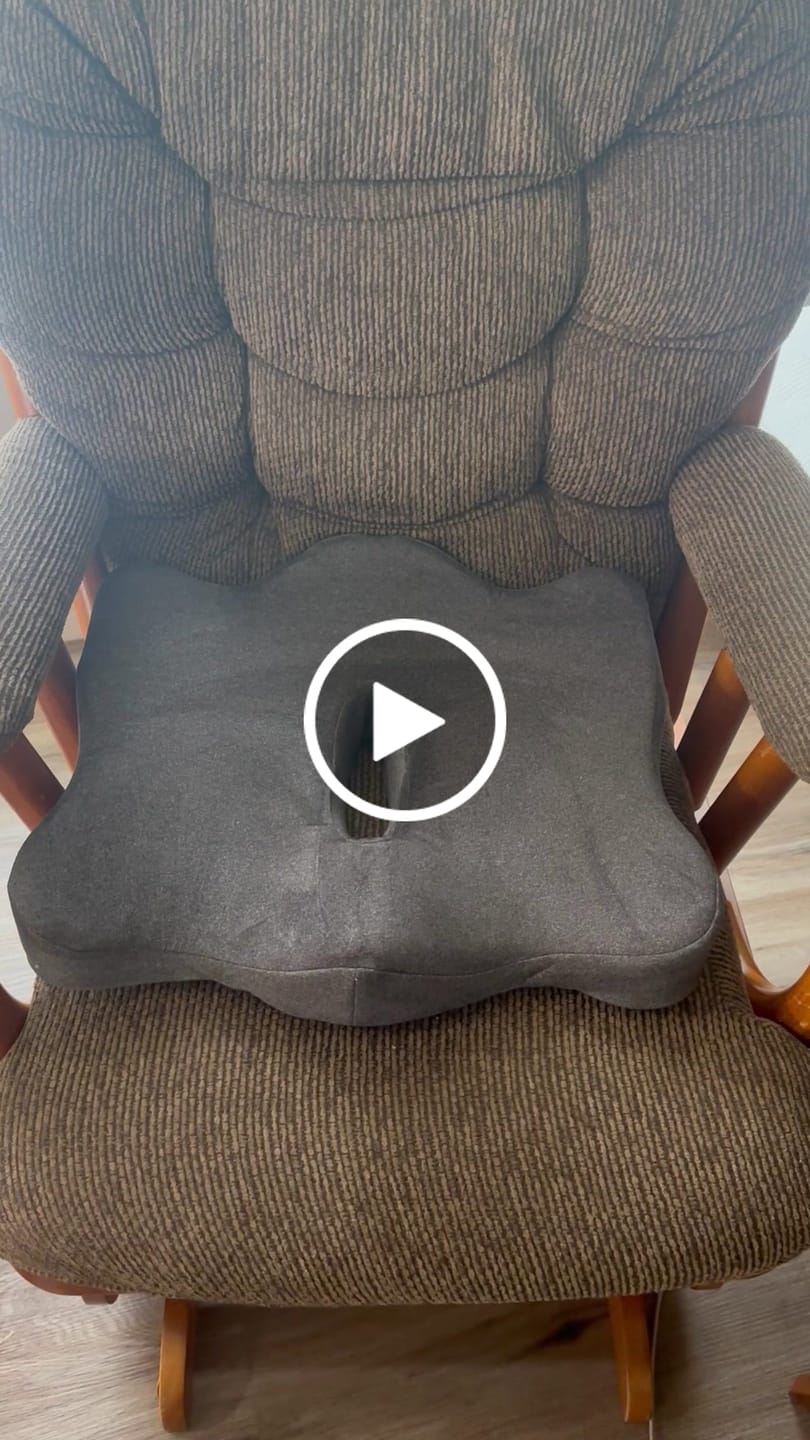 Customer video review of Seat Support Ortho-Cushion