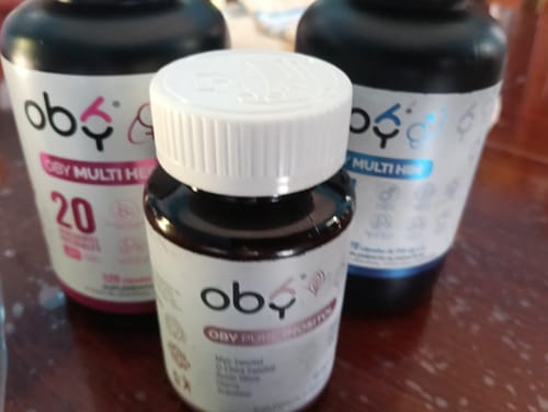 Customer photo review of Multivitaminico OBY Vitaminas HOMBRE, Aminoacidos, Minerales y Nutrientes