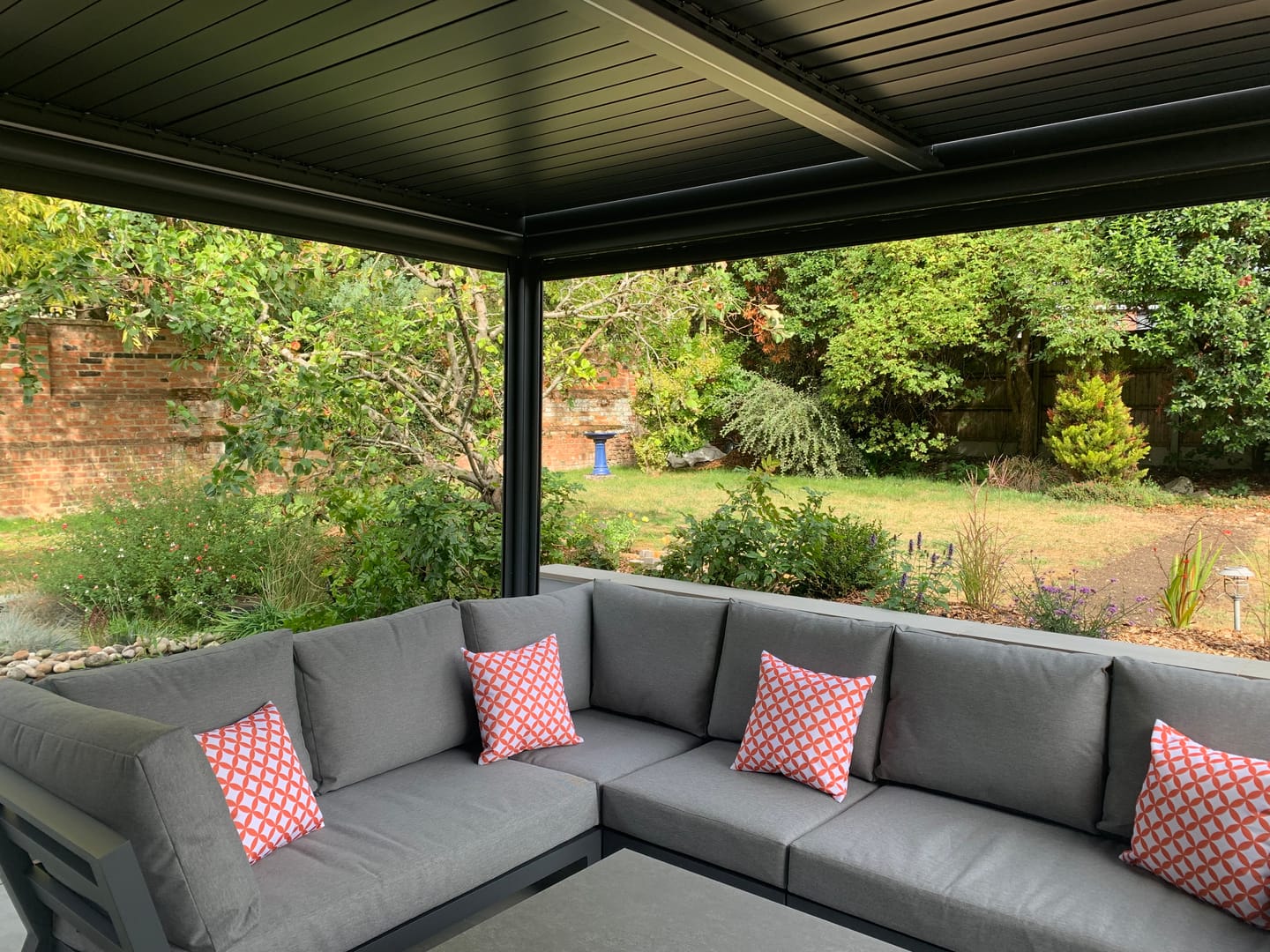 Customer photo review of Outdoor Garden Waterproof Cushion - Bahia