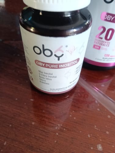 Customer photo review of OBY Pure Inositol con Myo y D-Chiro Inositol + Ácido Fólico, Hierro y Extracto Arándano | 60 Capsulas $̶3̶9̶9̶.̶0̶0̶