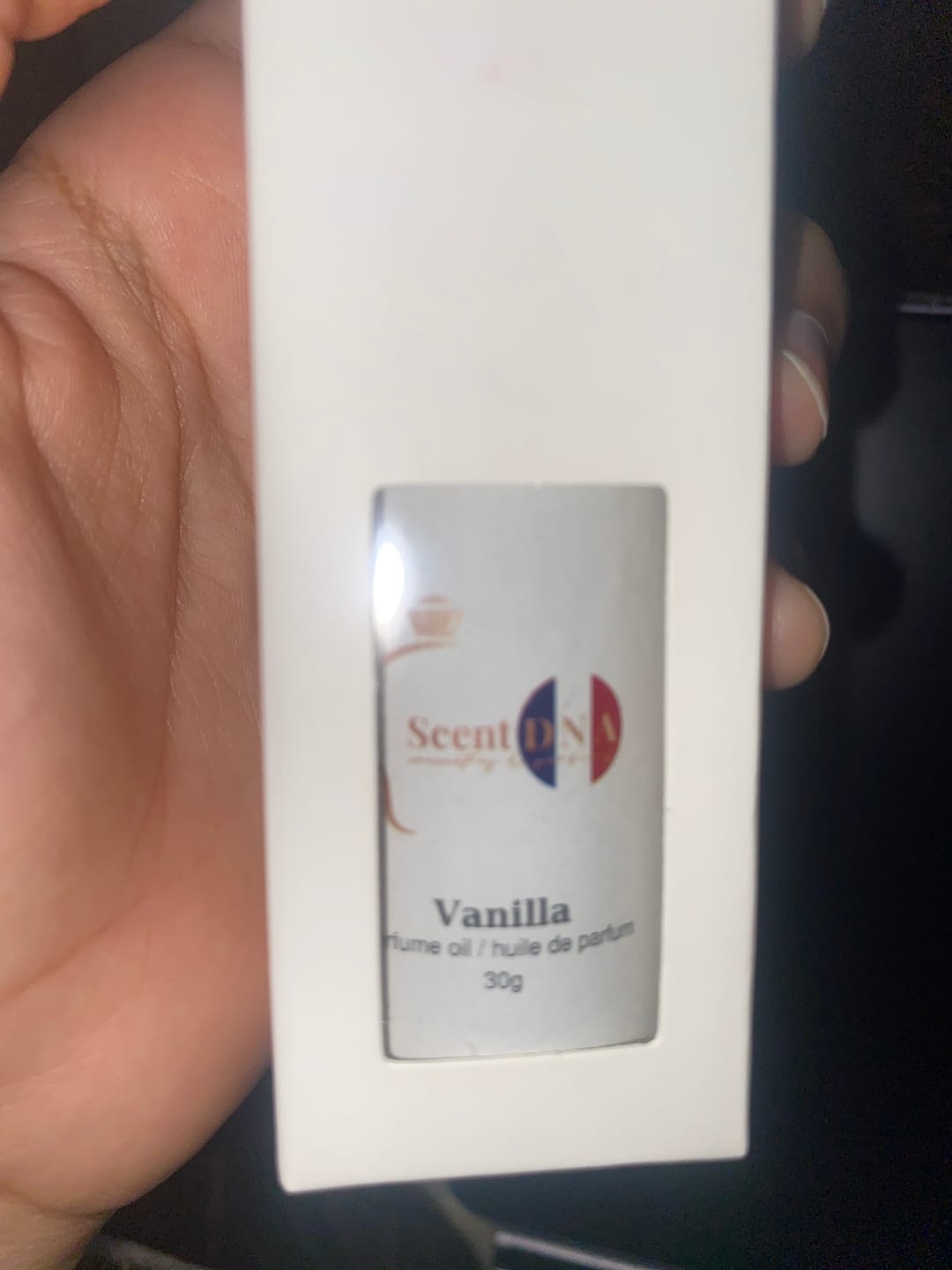Customer photo review of Vanilla Perfume Oil