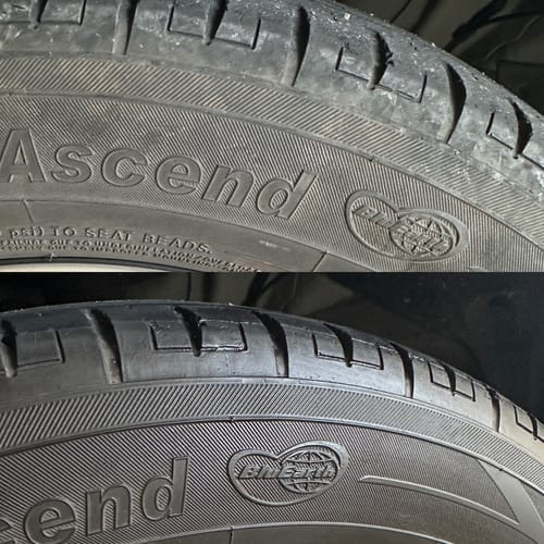 Customer photo review of GRAPHENE TIRE DRESSING
