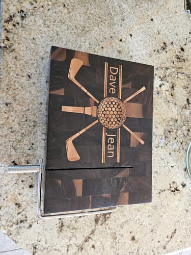 Customer photo review of Custom Inlay Builder Kit