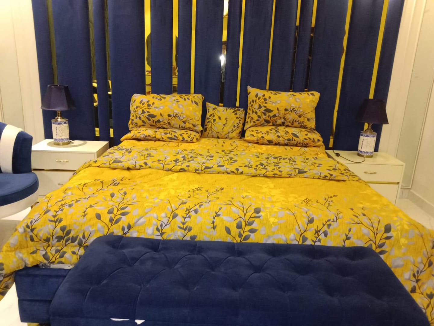 Customer photo review of CROCUS SUMMER COMFORTER SET - 7 PCS