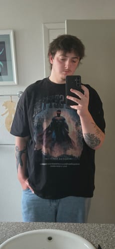Customer photo review of [Limited Edition] 'Superman' Box T-Shirt