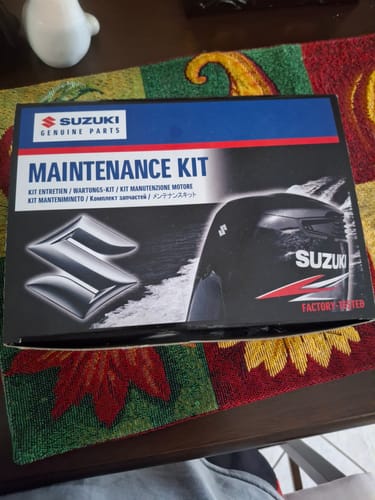 Customer photo review of Suzuki Marine Maintenance Kit