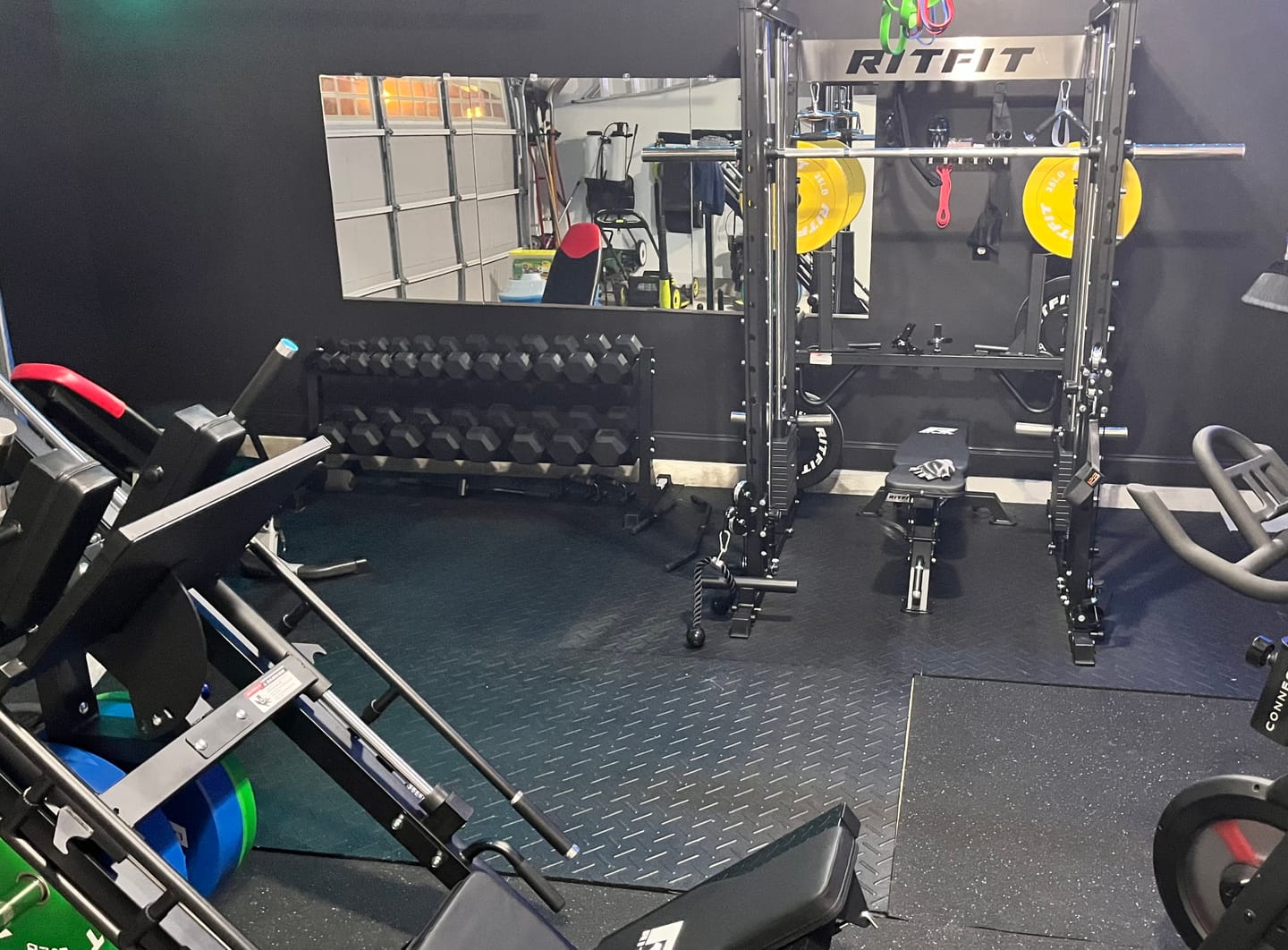 Customer photo review of RitFit WSM1 Weight Stack Set 264lbs for M1 PRO