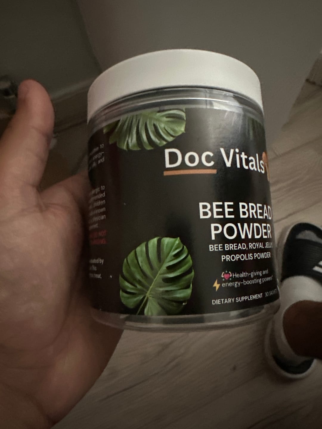 Customer photo review of Doc Vitals Bee Bread Powder