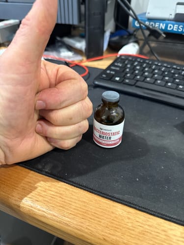 Customer photo review of Bacteriostatic Water