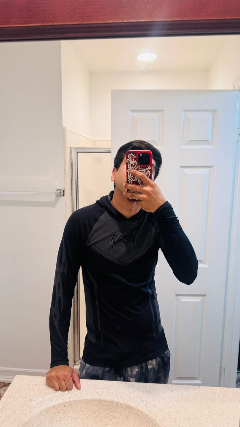 Customer photo review of 8062 - Warrior Compression Hoodies