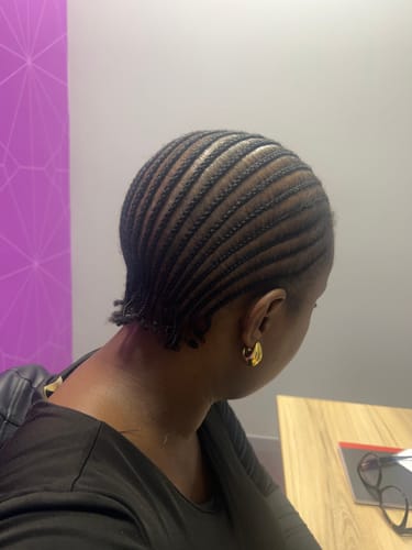 Customer photo review of Glow + Grow Hair Growth Collagen