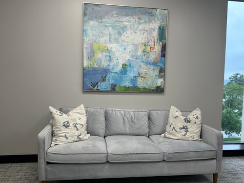 Customer photo review of Modern Abstract Painting #ABAS261