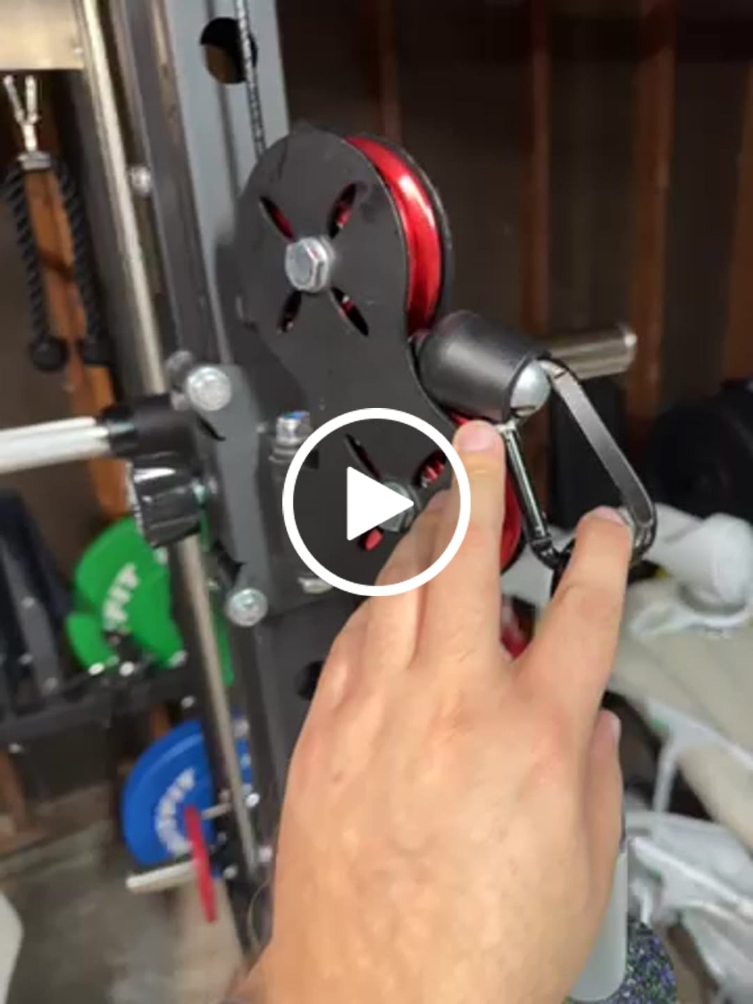 Customer video review of RitFit Rack Attachment Aluminum Pulley Set