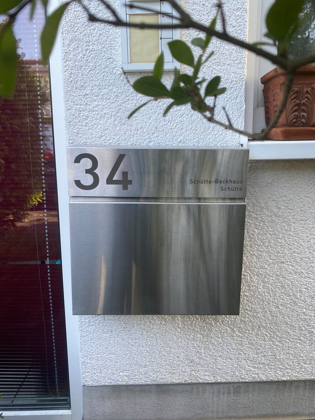 Customer photo review of Briefkasten Letterman 6 inkl. LED-Licht und GRATIS Gravur