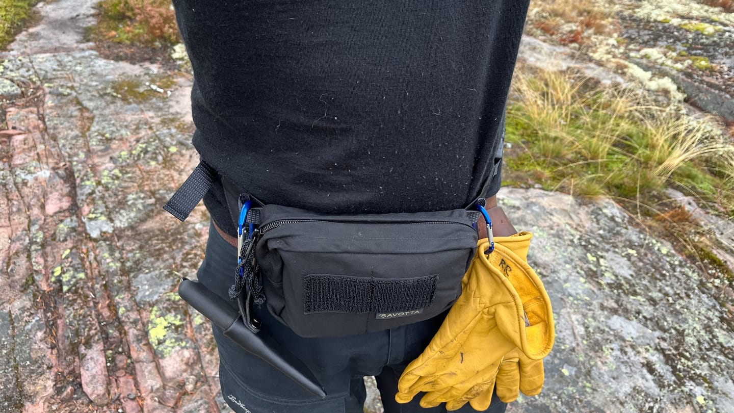 Customer photo review of Kukkaro hip pack