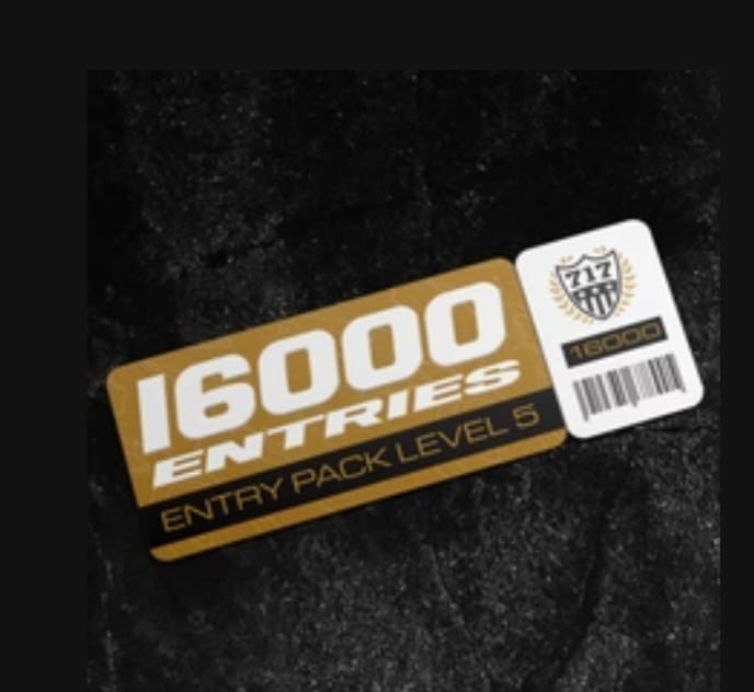 Customer photo review of ENTRY PACK LEVEL 5 - 16,000 ENTRIES