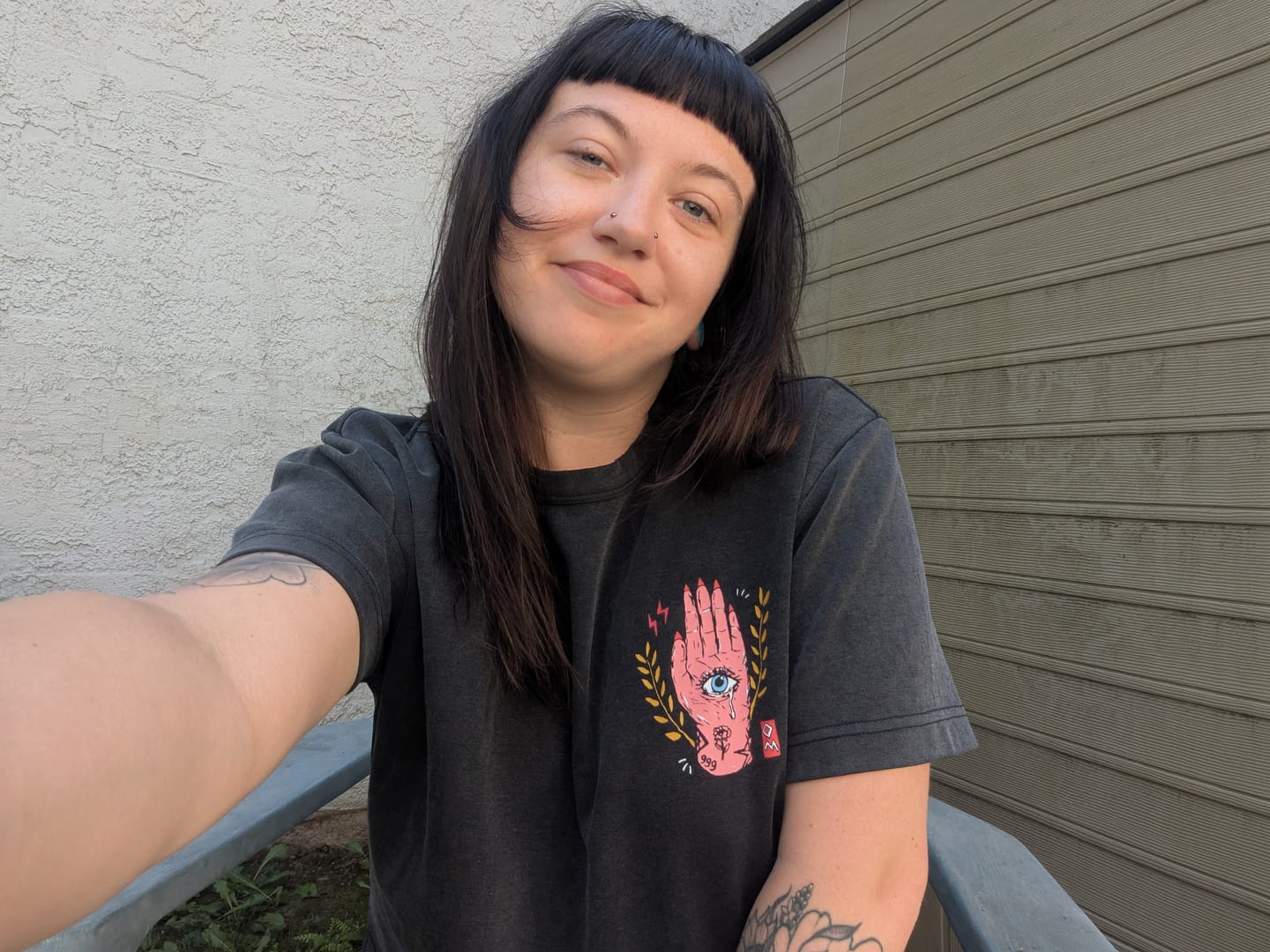 Customer photo review of Destined to Disappoint Heavy Weight Vintage T-Shirt