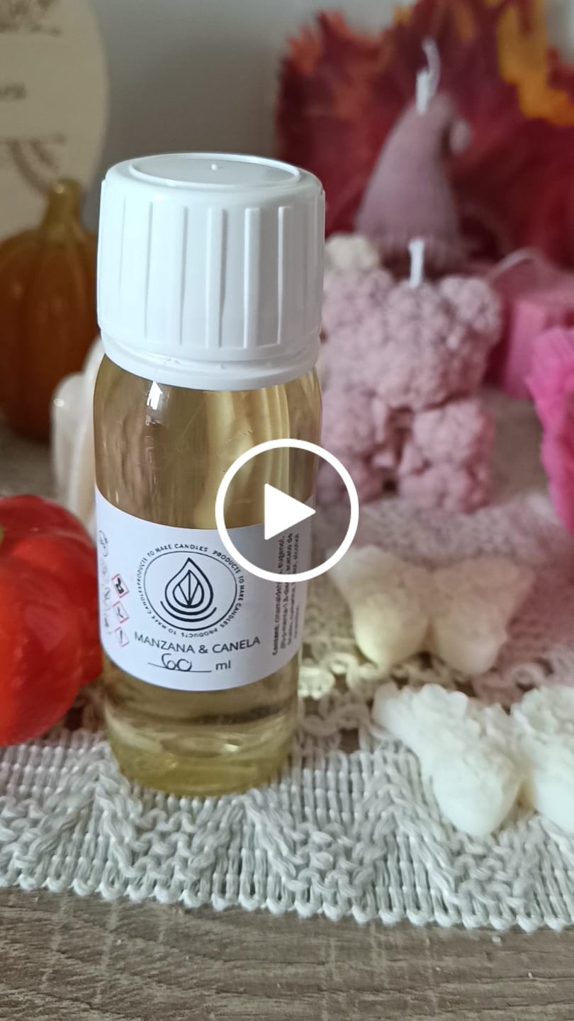Customer video review of Fragancia MANZANA & CANELA