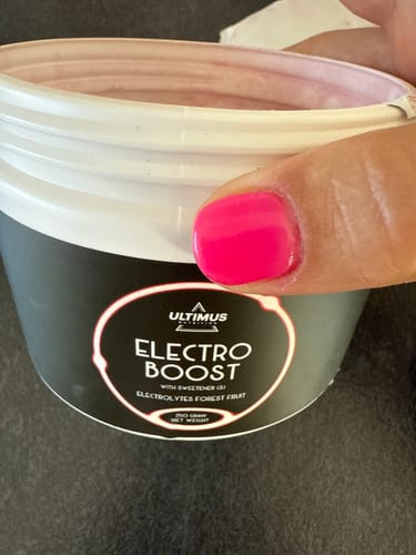 Customer photo review of ElectroBoost Forest Fruit