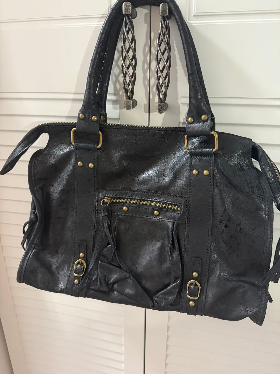Customer photo review of It girl bag black