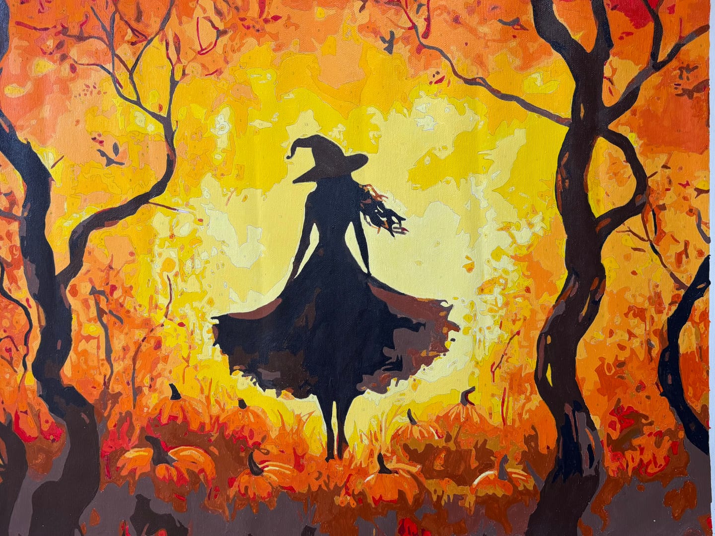 Customer photo review of Pumpkin Witch