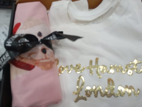 Customer photo review of Hamster London Blind Box – Surprise Pack of 2 Tees