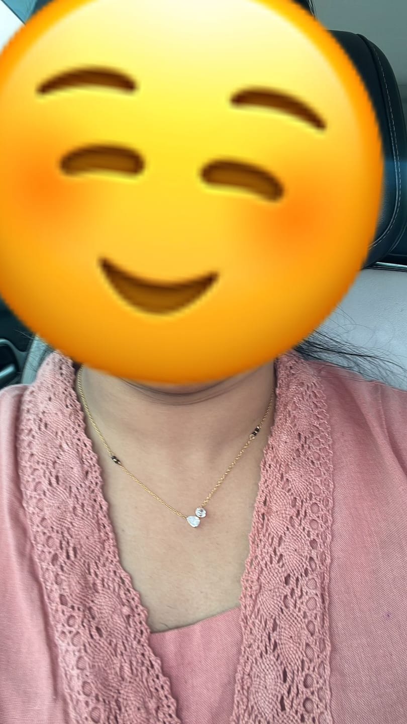 Customer photo review of Dainty Mangalsutra