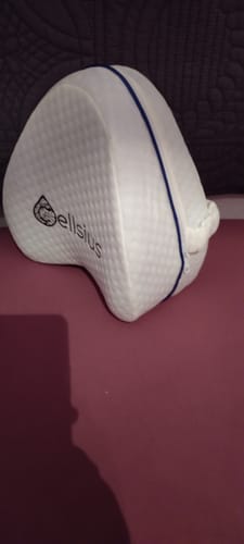 Avis photo d'un client sur Housse de rechange lavable - Coussin genoux Cellsius
