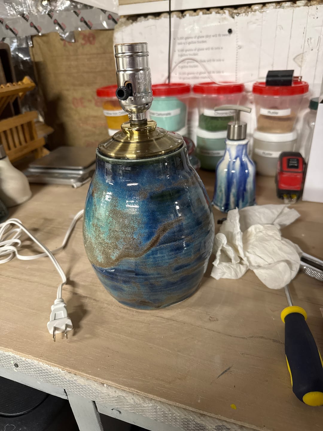 Customer photo review of Vase Caps - Steel - Bronze