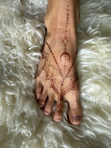 Customer photo review of *New Crop* Henna Pulver (100g)