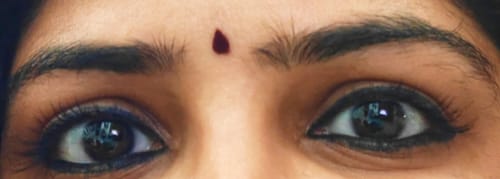 Customer photo review of Matte Eyeliner (Smudge-Proof | Matte Finish | All-Day Hold)