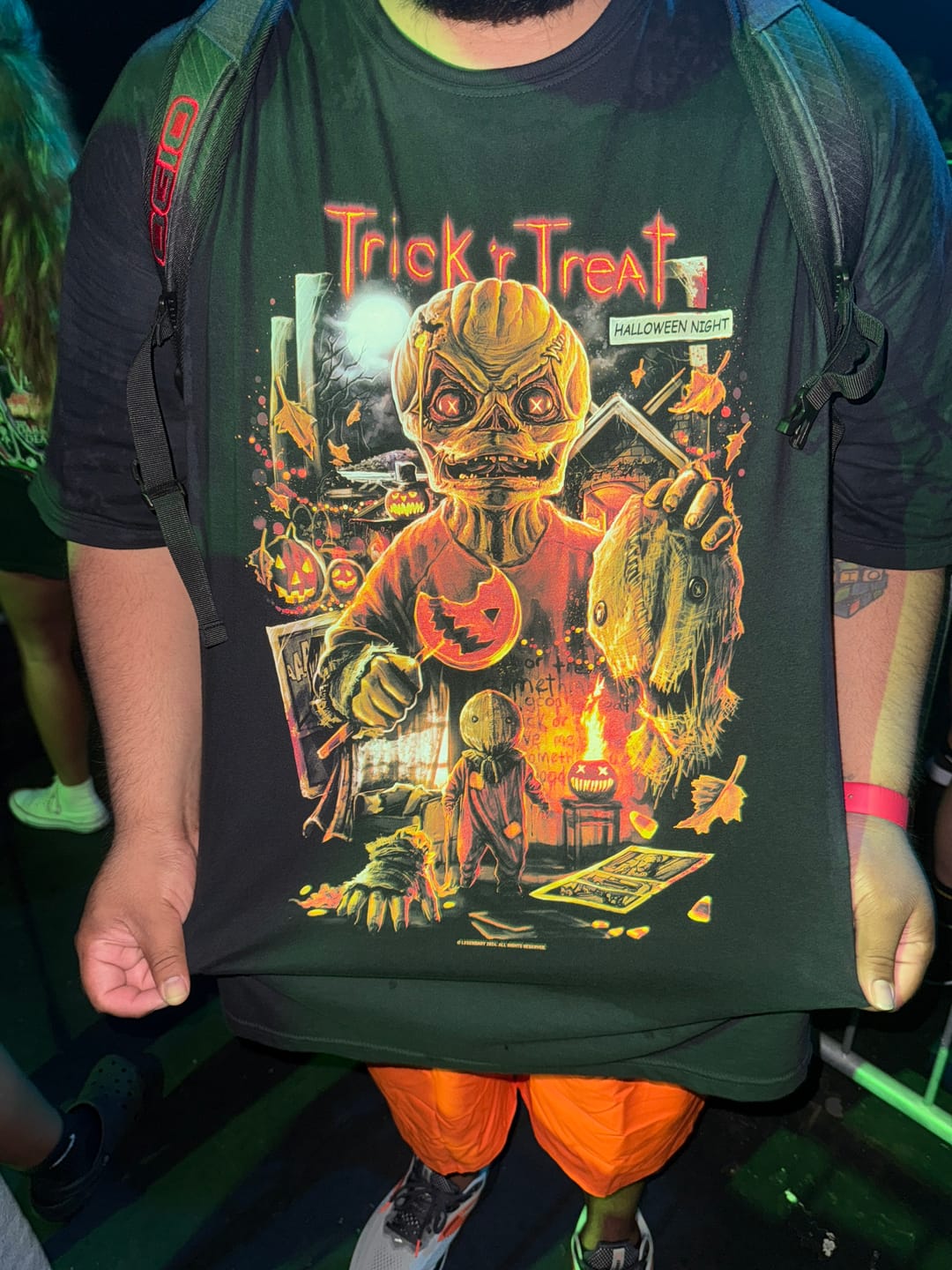 Customer photo review of TRICK 'R TREAT: HALLOWEEN NIGHT - T-SHIRT