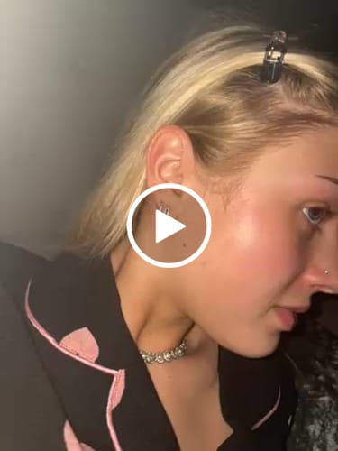 Customer video review of Luminous Hoop Rings Earrings