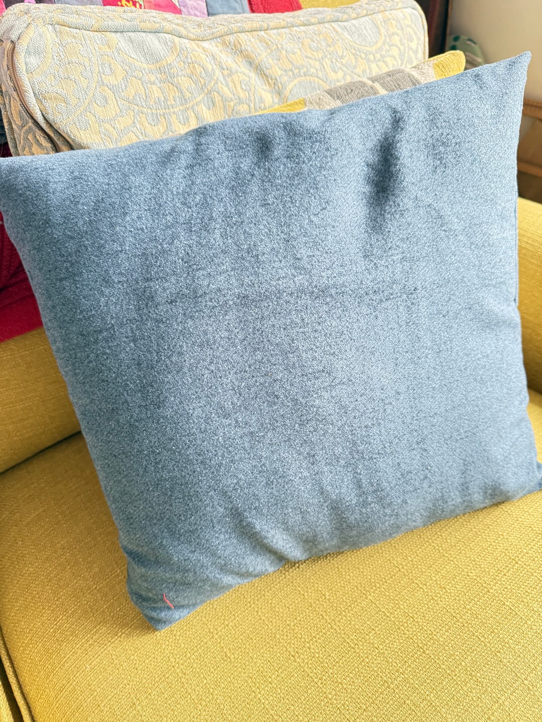 Customer photo review of Soft Textured Furnishing Fabric