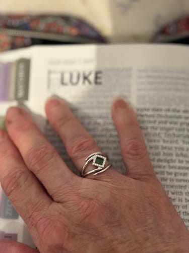 Customer photo review of TANAOR Classic Ring