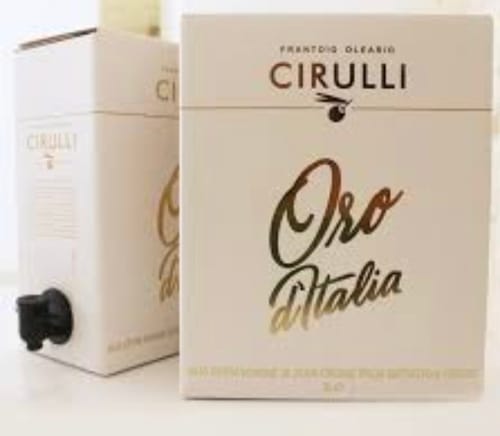Customer photo review of Bag in box di olio extravergine di oliva • 5 Litri