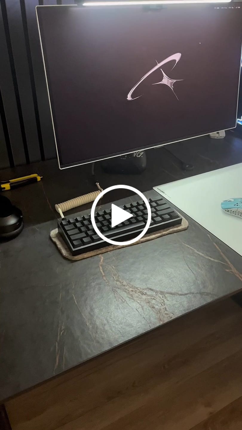 Customer video review of KBDfans Tofu60 Redux Alüminyum Klavye Kasası
