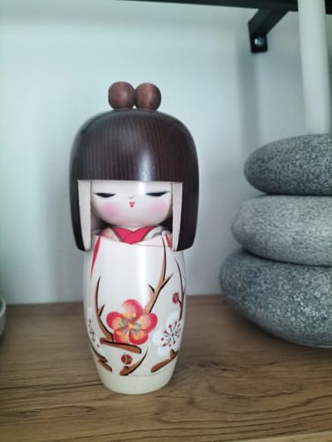 Customer photo review of Poupée Kokeshi Traditionnelle