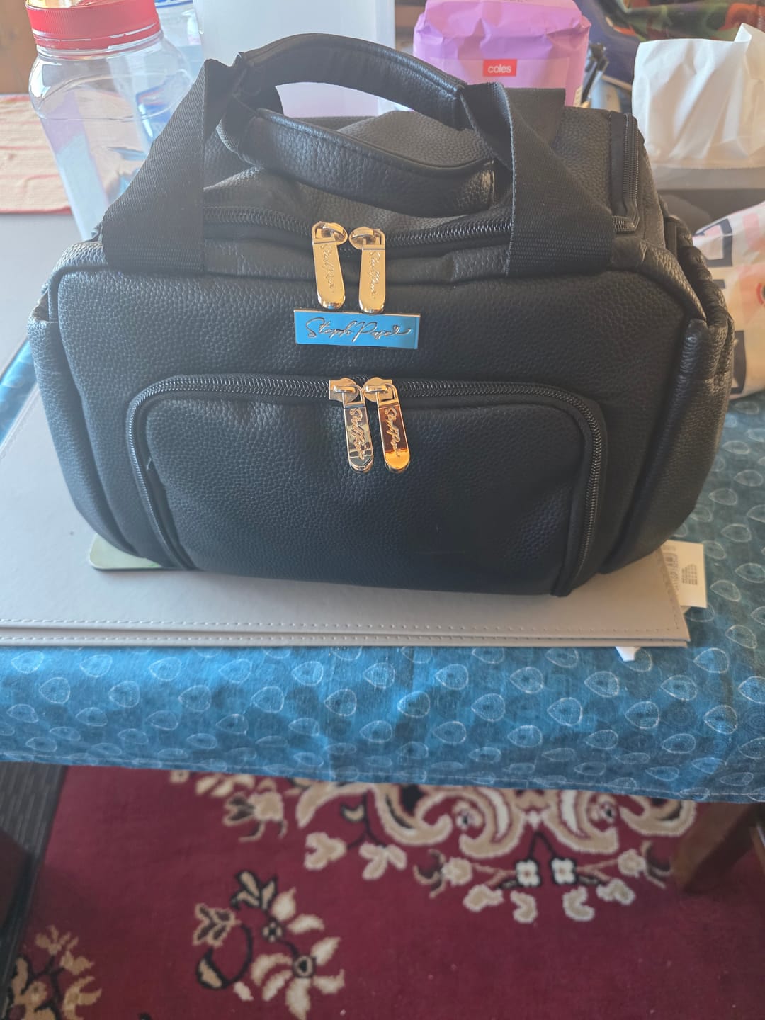 Customer photo review of Luxe Insulated Lunch Bag - Black