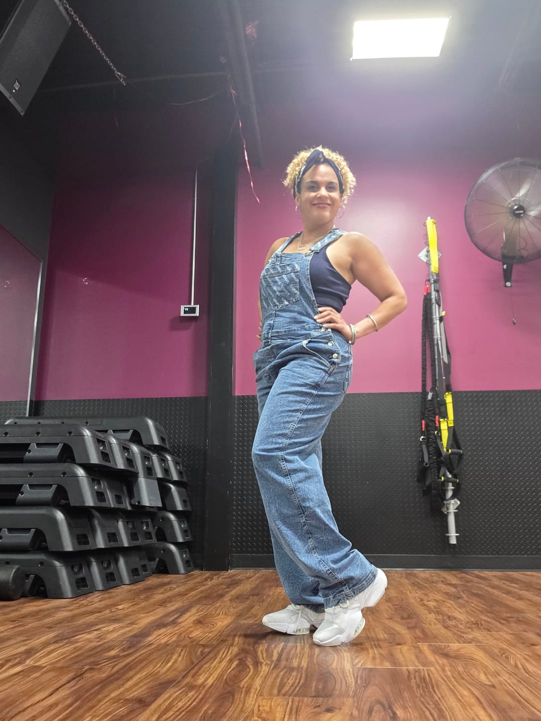 Customer photo review of Zumba Air Stomp Remix II - White