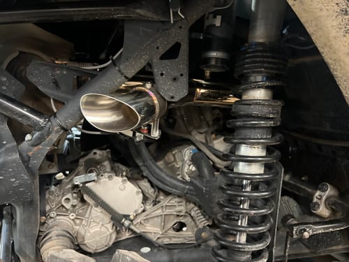 Customer photo review of RPM Can-Am X3 E-Valve 3" Electronic Dump Valve Exhaust / Mid pipe