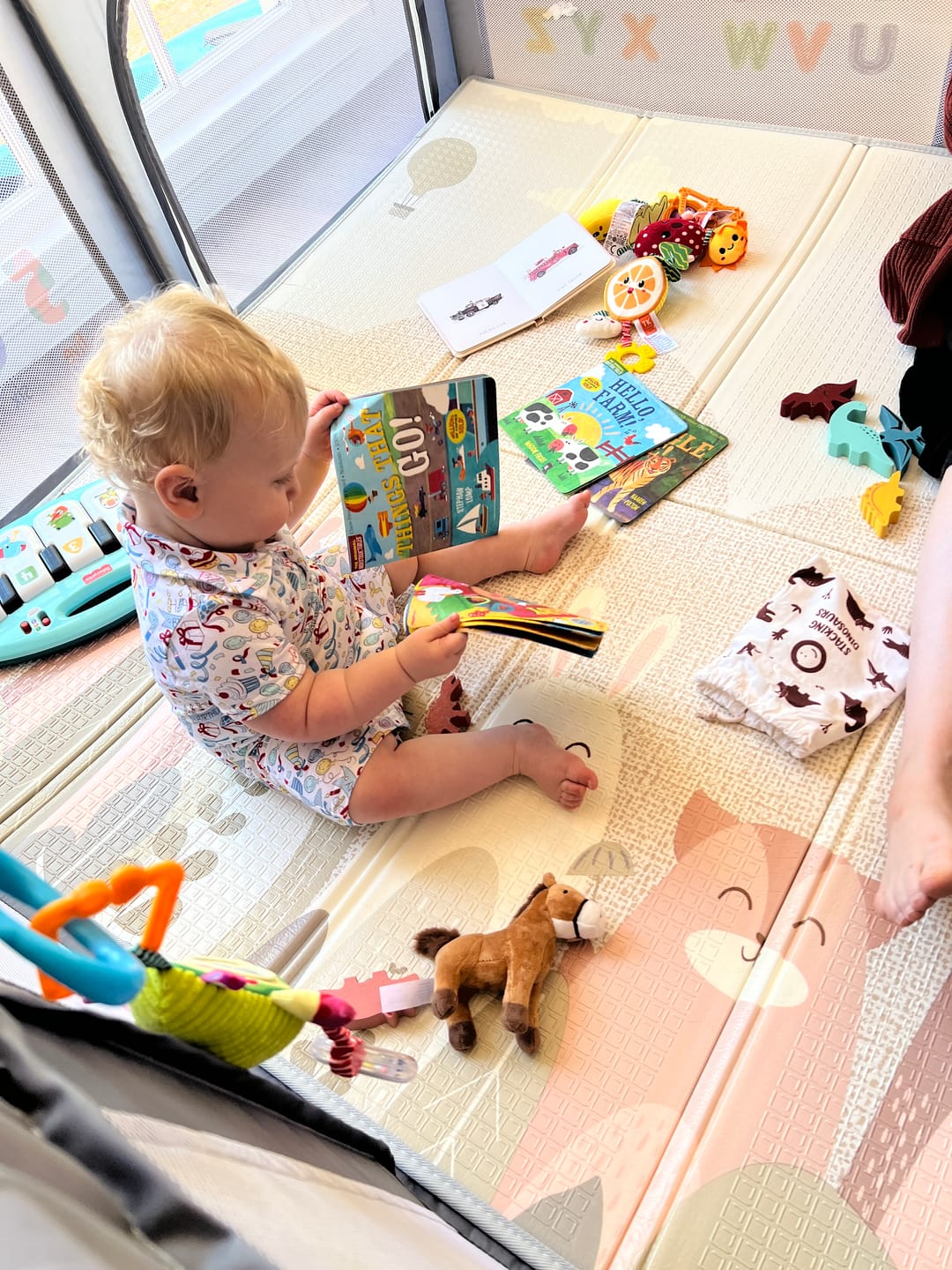 Customer photo review of Birthday Boy Polo Romper