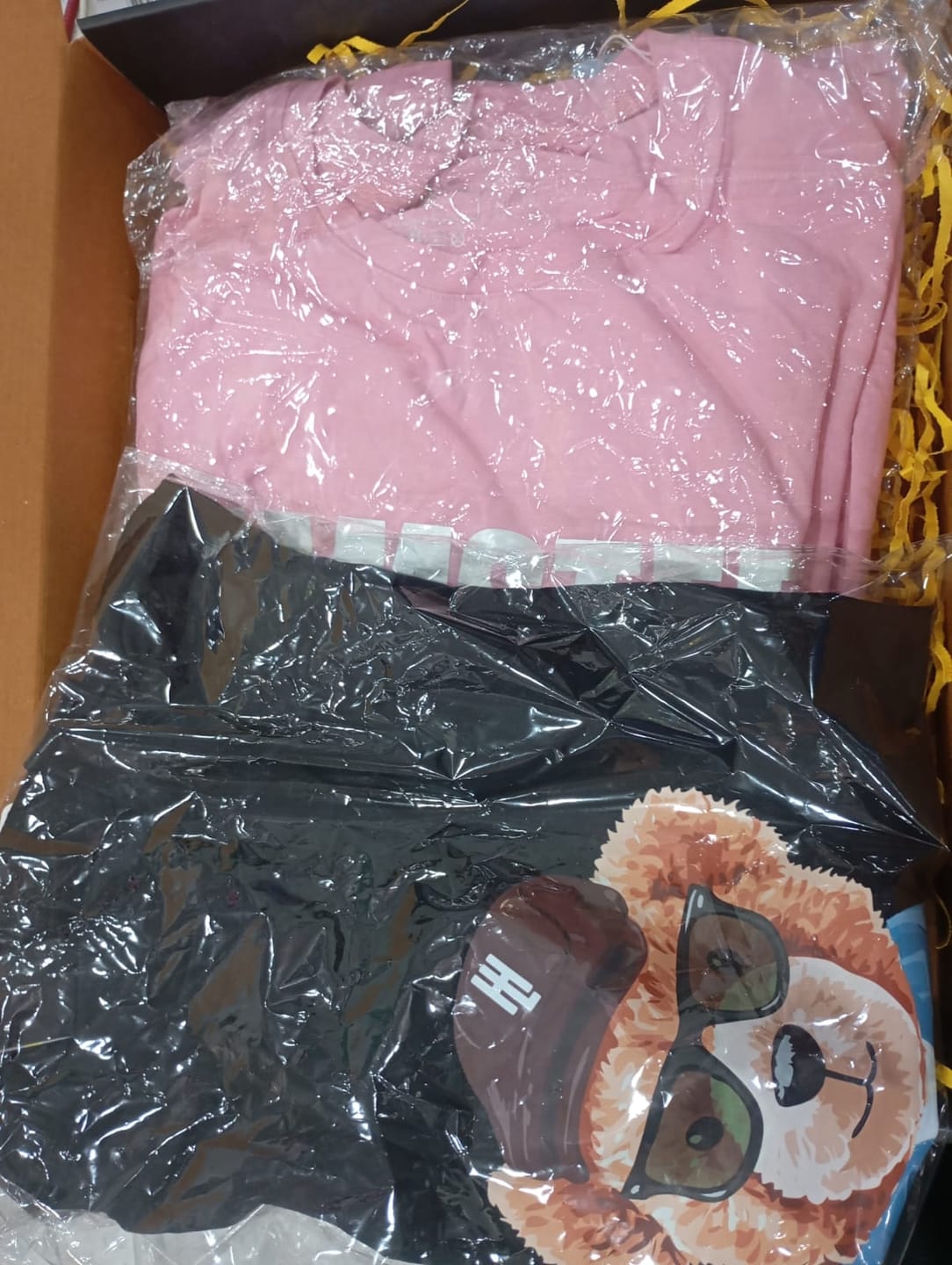 Customer photo review of Hamster London Blind Box – Surprise Pack of 2 Tees