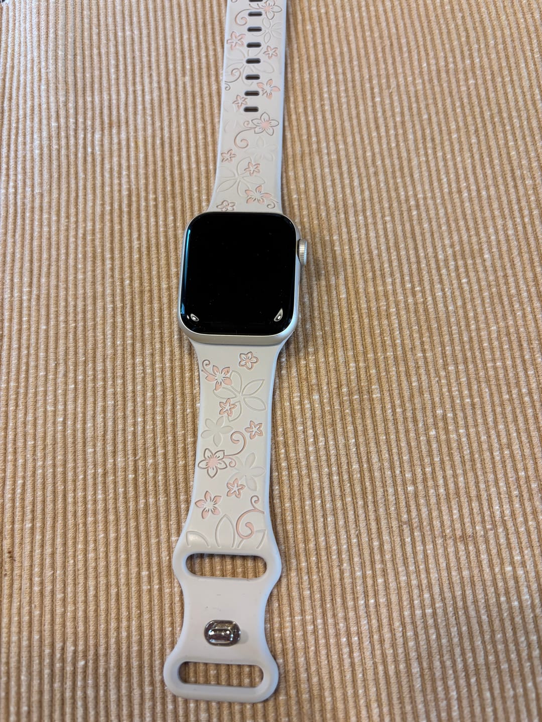 Customer photo review of Apple Watch Silikonband 'Dianne'