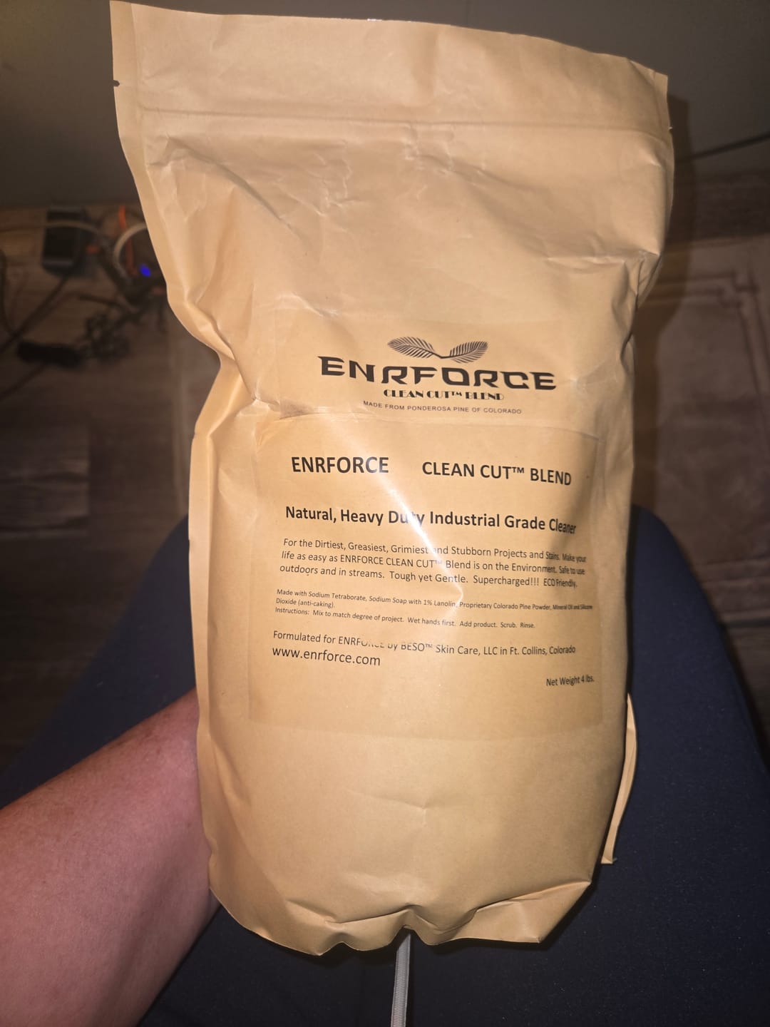 Customer photo review of The BEST Hand Cleaner