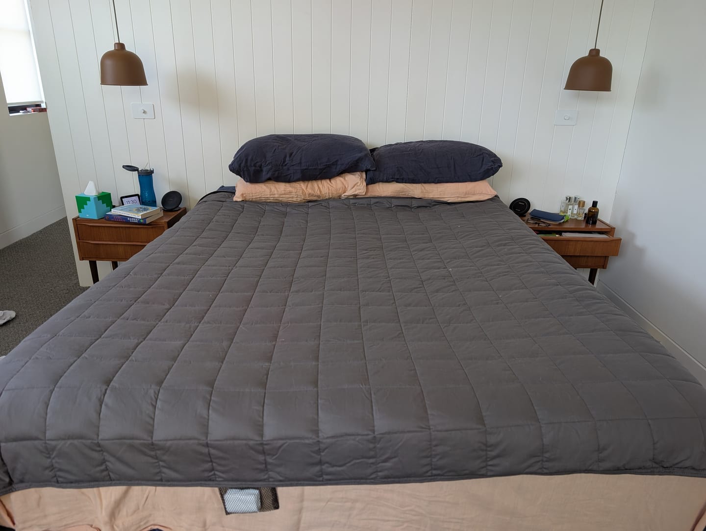 Customer photo review of King / Super-King Weighted Blanket II