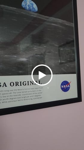 Customer video review of View of Earth, NASA Art Posters