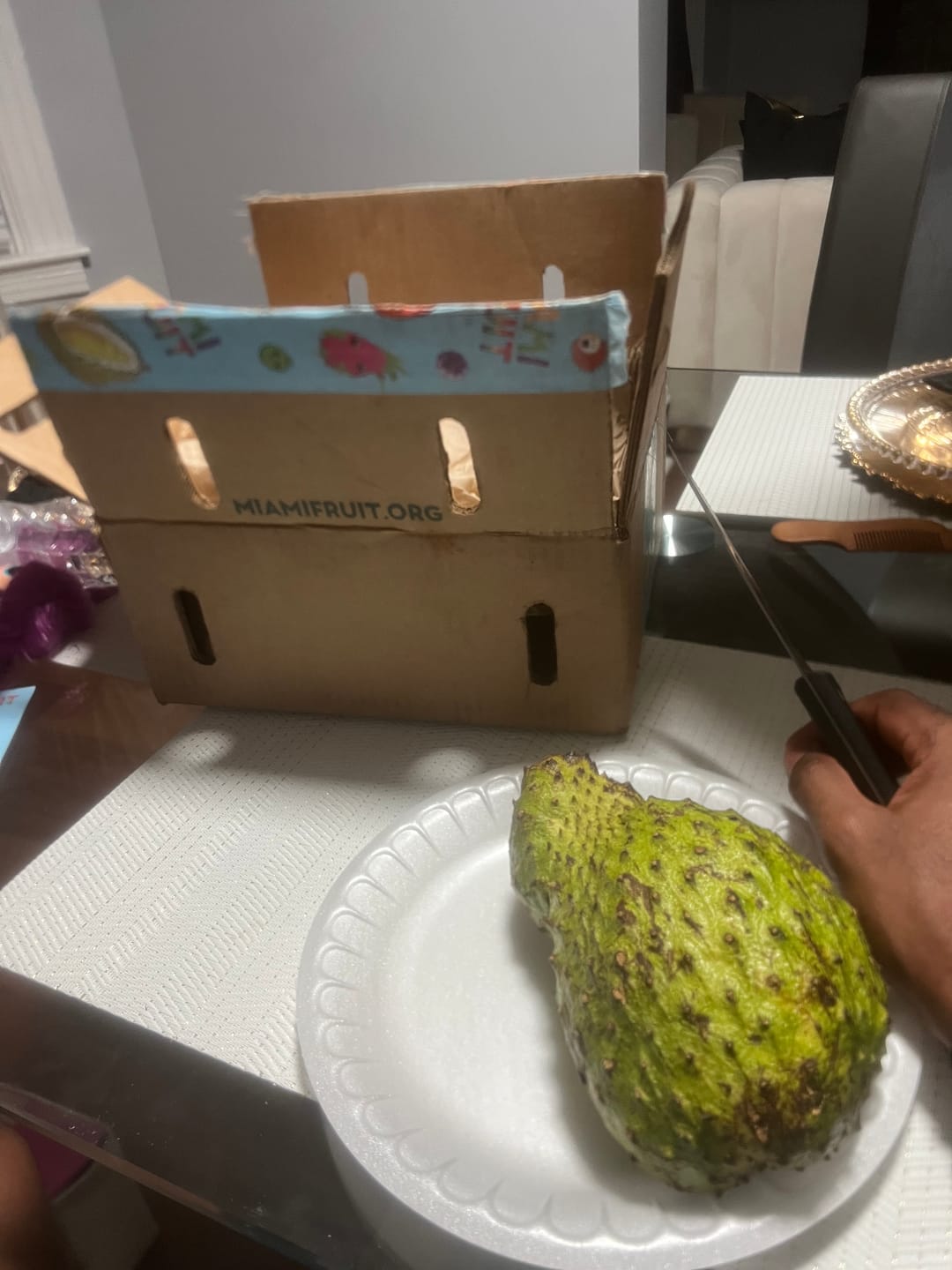 Customer photo review of Premium Soursop (Guanabana)
